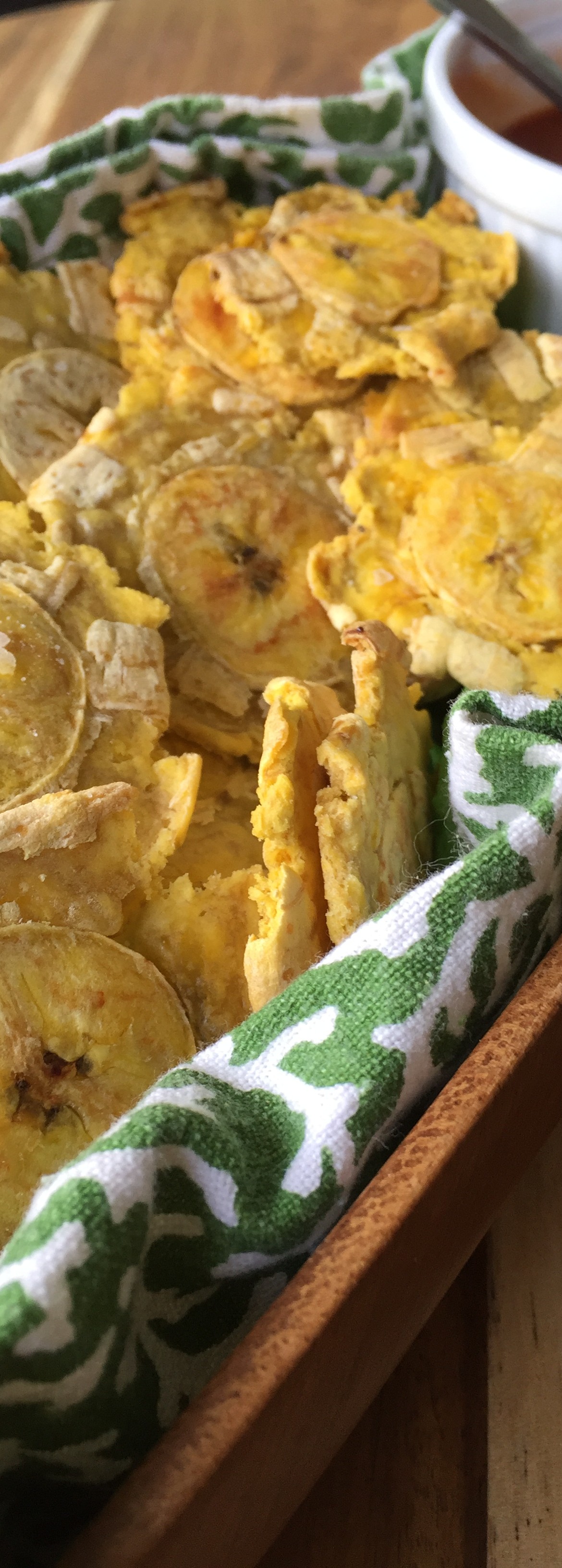 Como se hacen los tostones al horno. Receta de tostones al horno. www.ensalpicadas.com