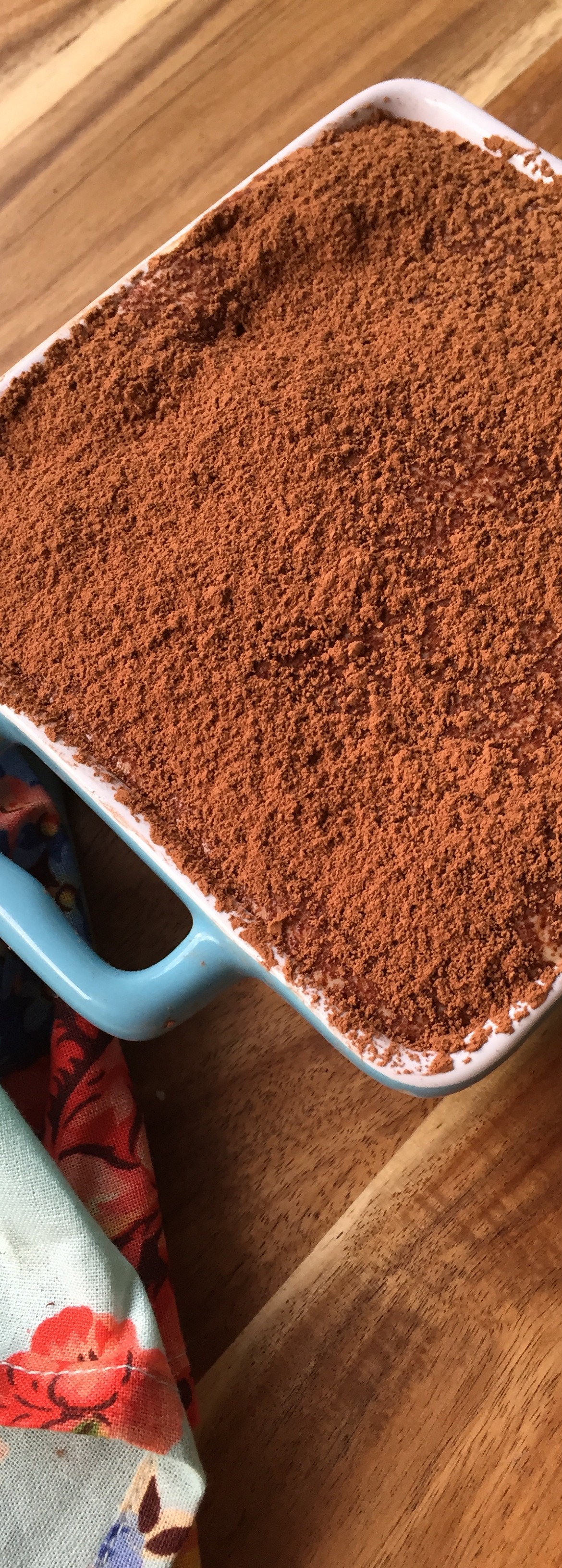 La mejor receta del mejor tiramisu.