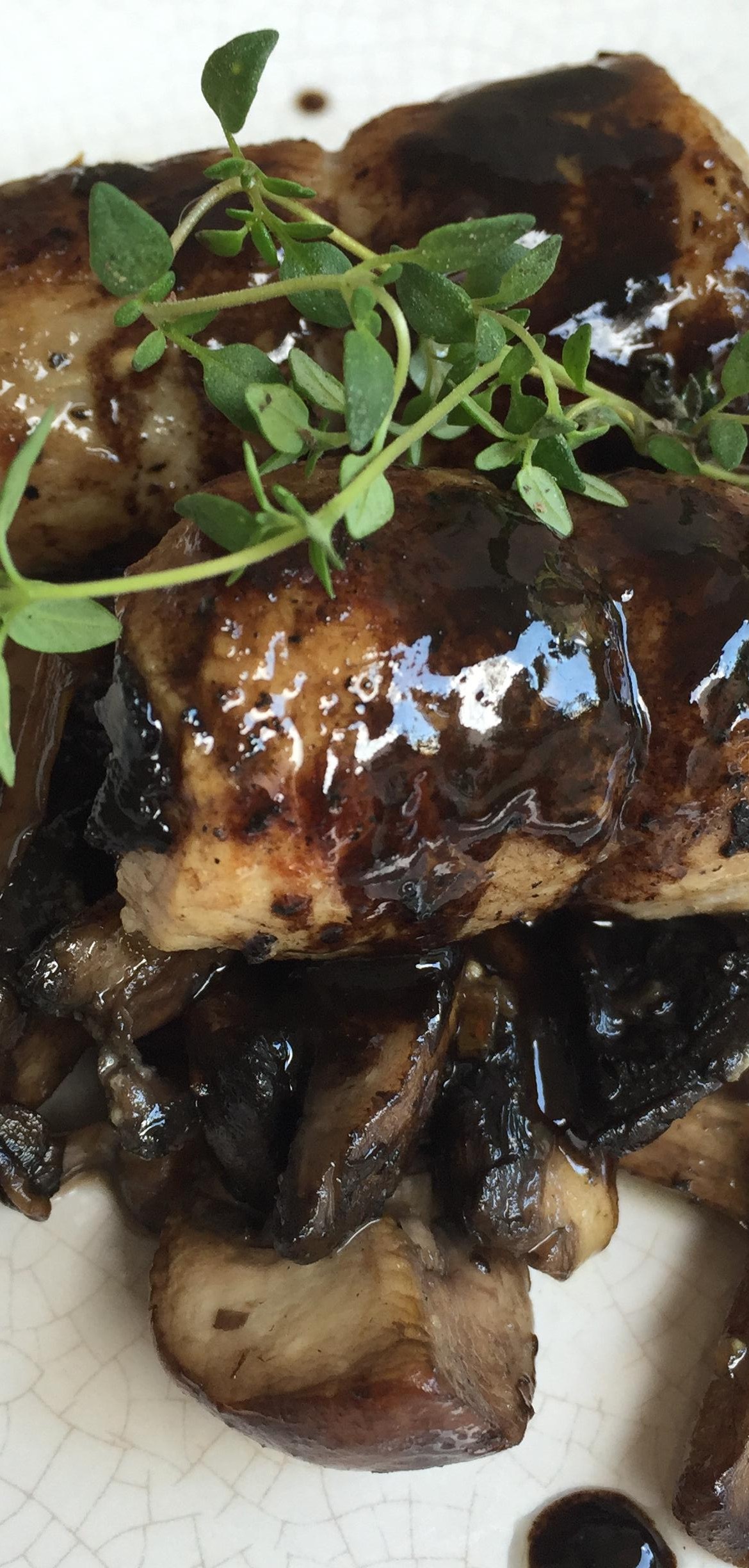 Receta deliciosa de rollitos de ternera con setas y salsa de vino oporto