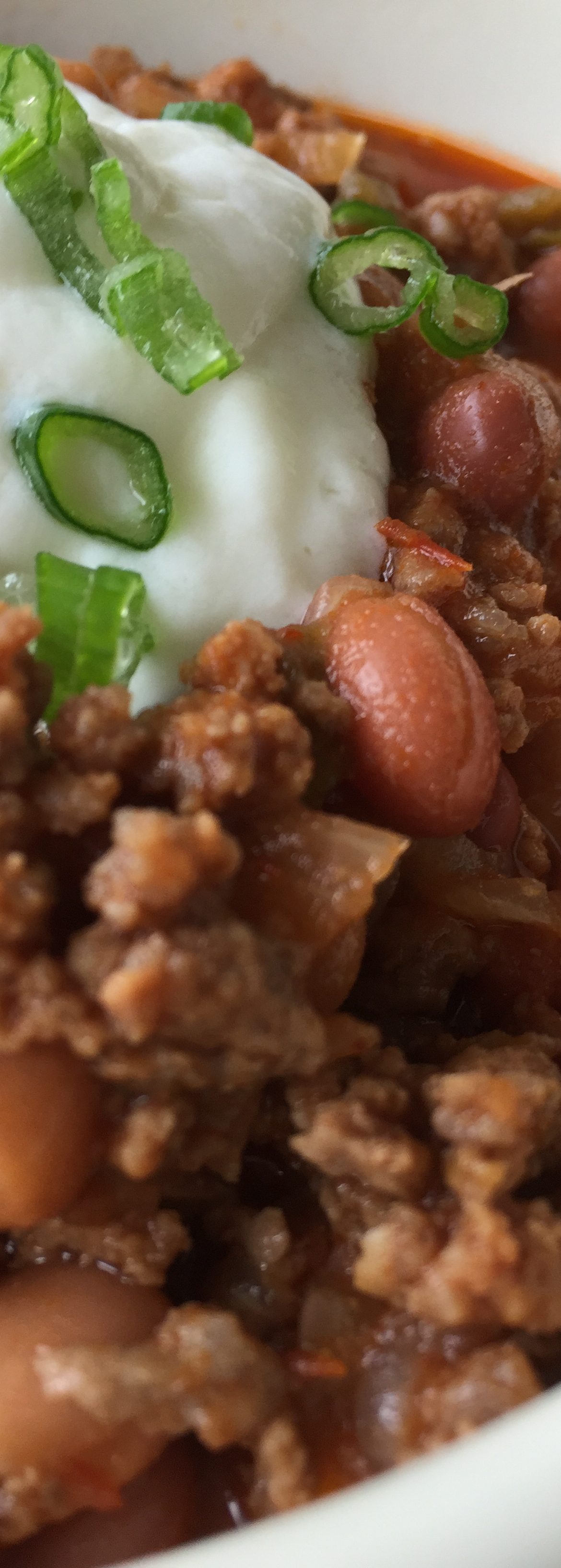 Receta de chili super facil. www.ensalpicdadas.com