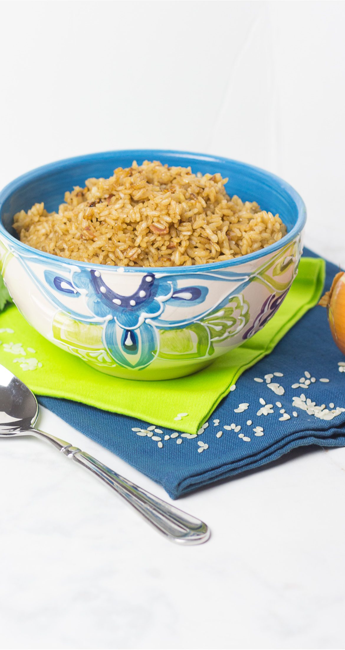 REceta de arroz con cebolla