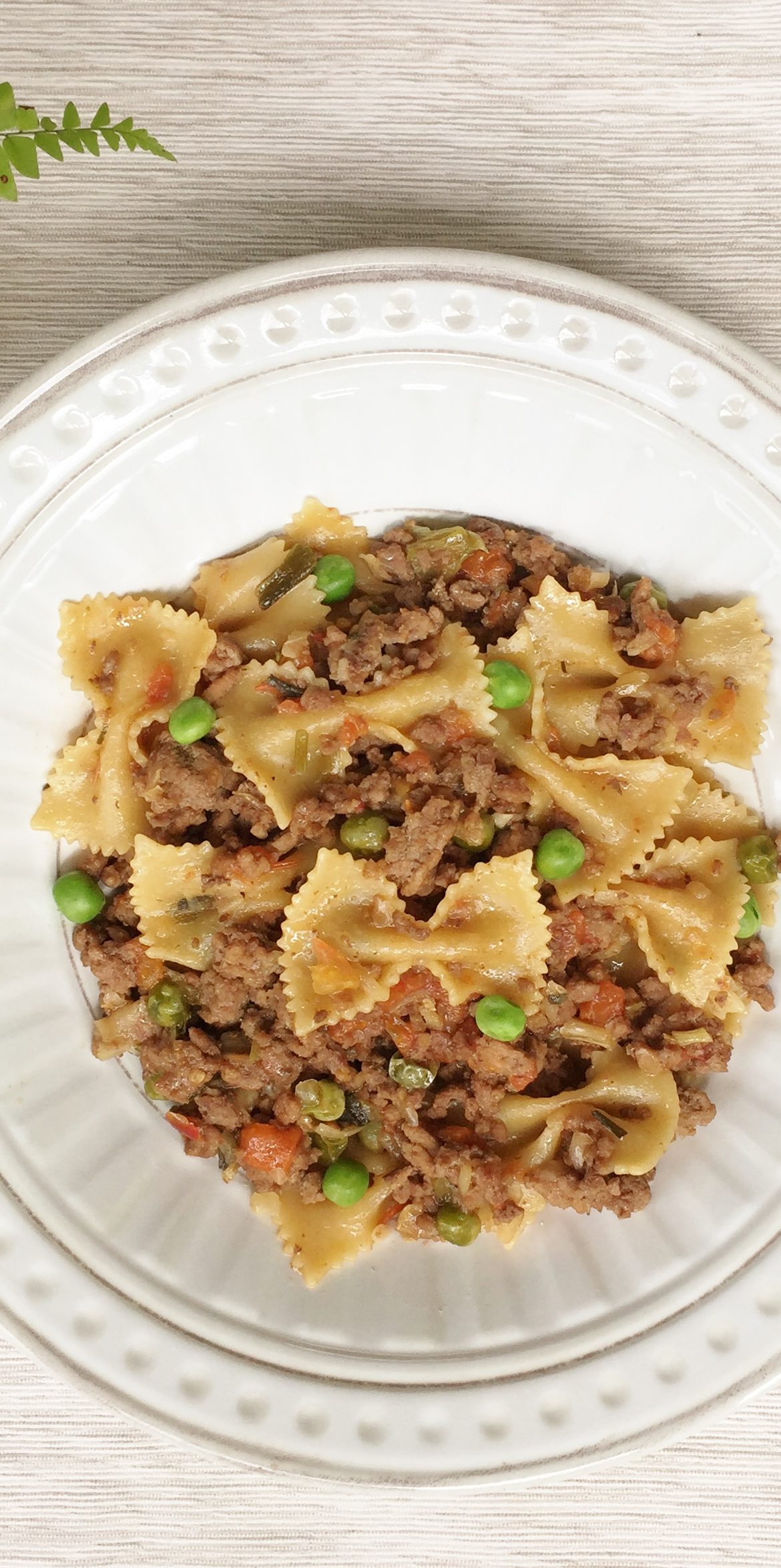 Receta muy rica y fácil de pasta con carne molida (no italiana).