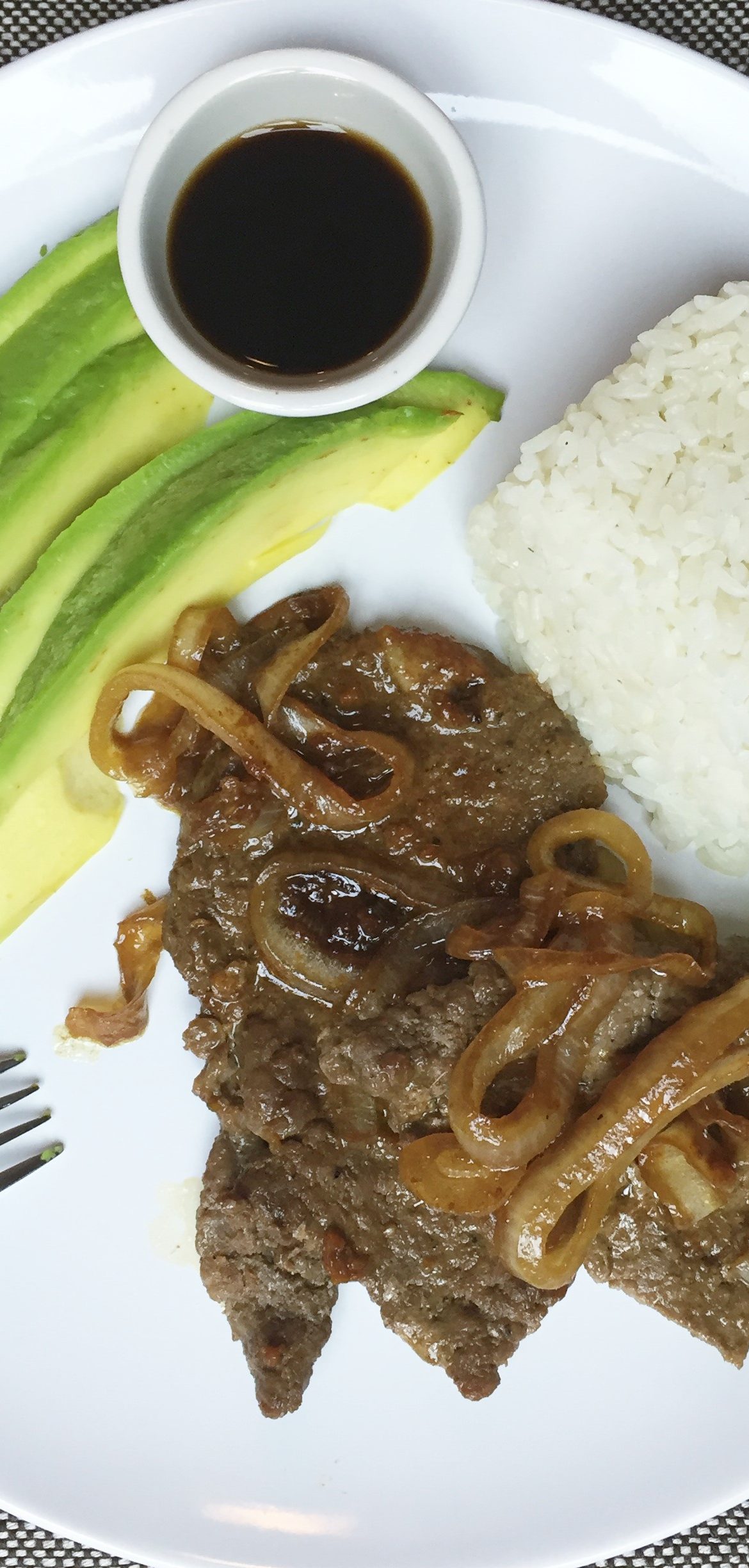 Receta de bistec con sabor oriental.