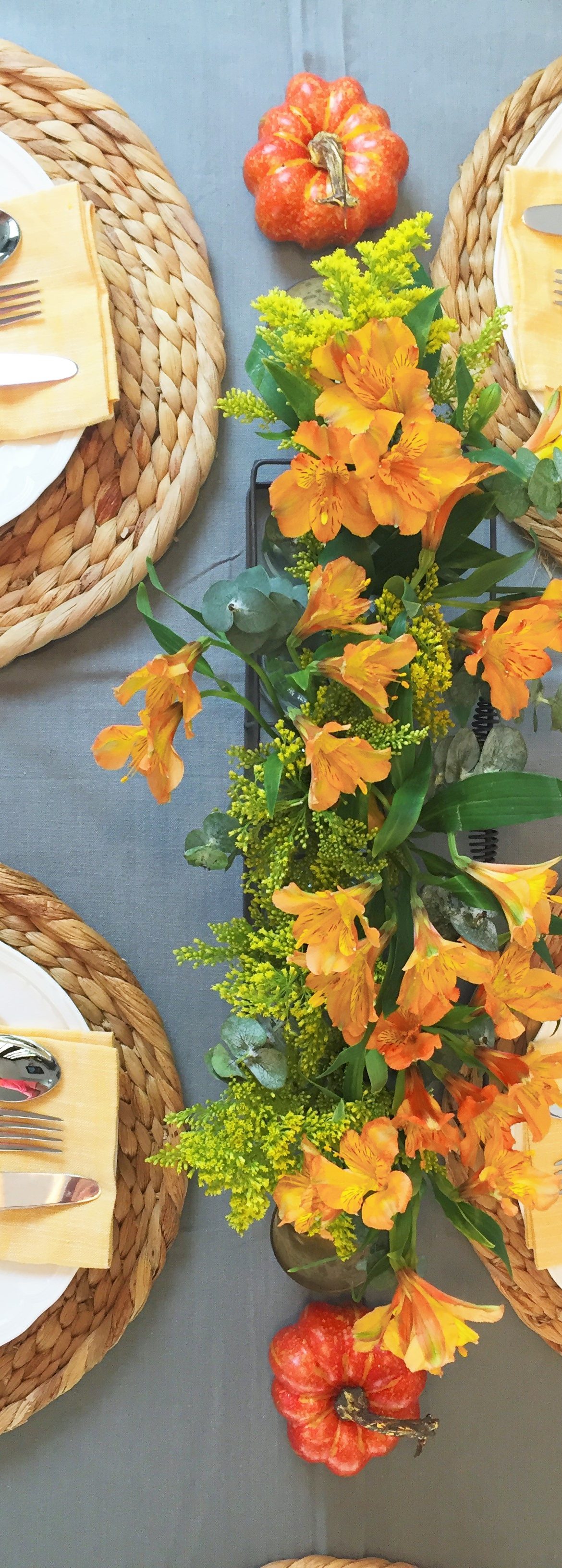 Ideas para decorar la mesa en otoño