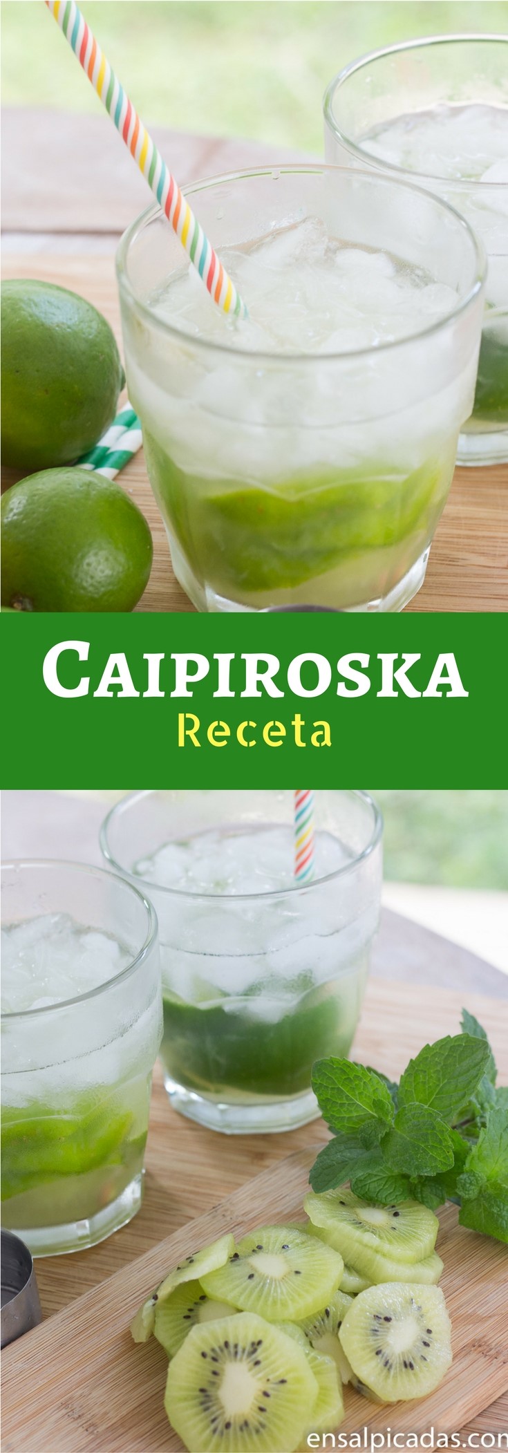 Coctel Refrescante Llamado Caipiroska – ENSALPICADAS Coctel Refrescante Llamado Caipiroska – ENSALPICADAS