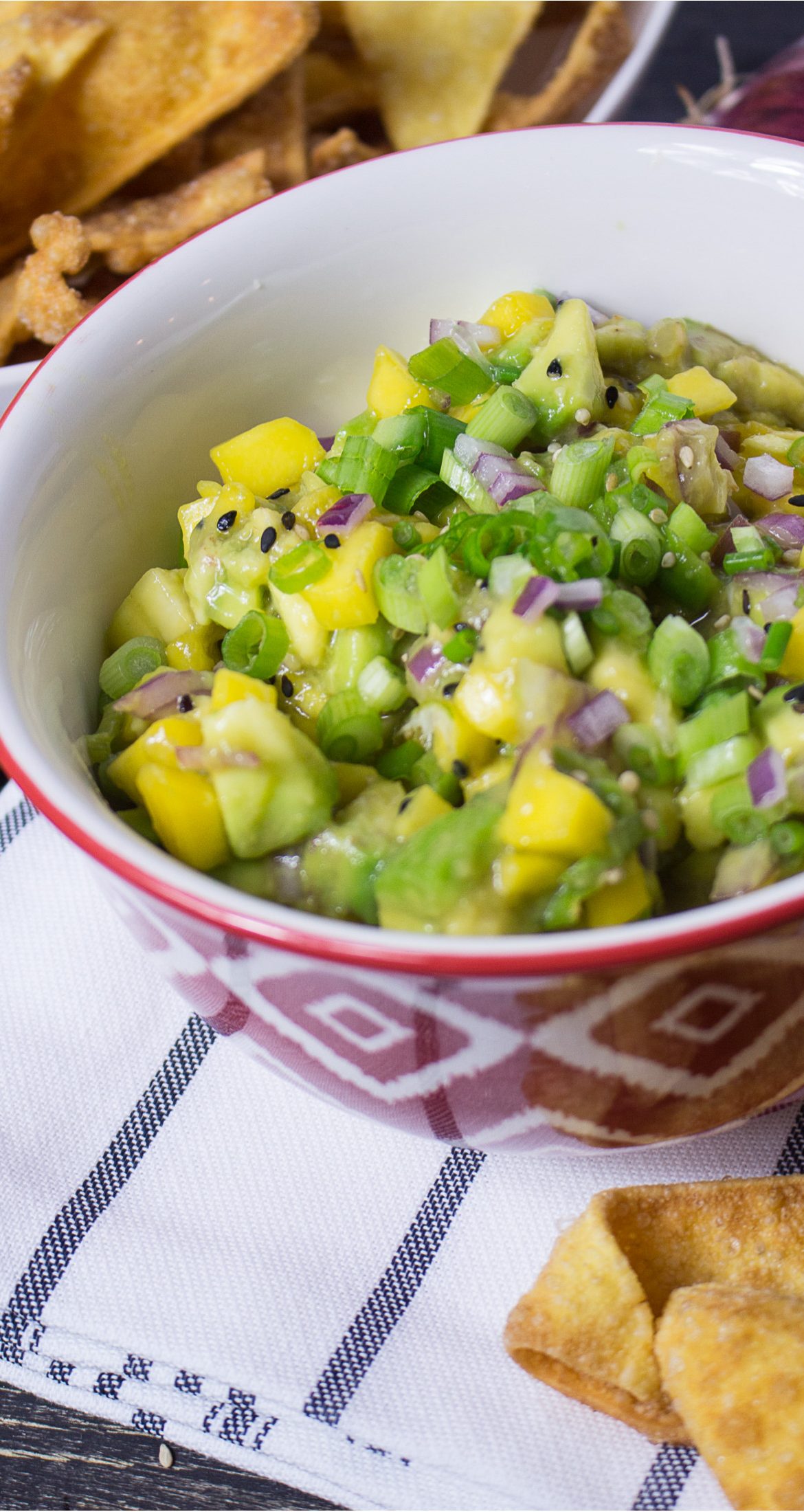 Receta de ensalada de aguacate y mango estilo "salsaL"