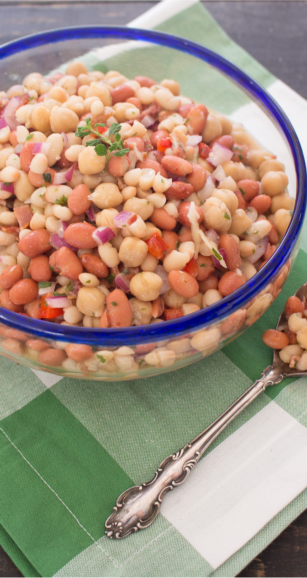 Receta de Ensalada de Granos con Tocineta