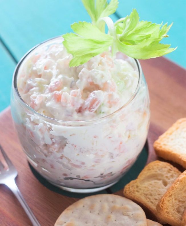 Receta de Dip de Camarones