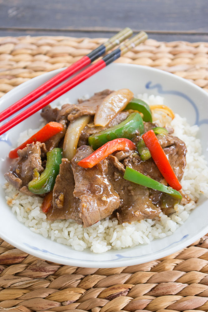 Receta de Pepper Steak