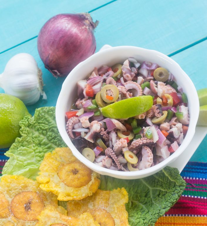 Receta de Ensalada de Pulpo