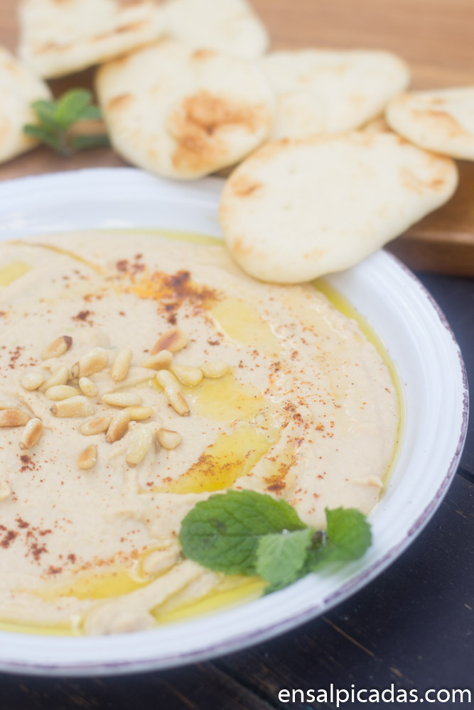 Receta de Hummus Básico
