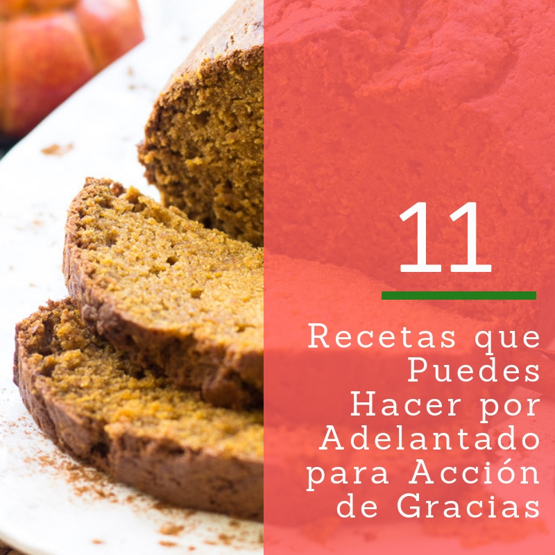 Recetas de Acción de Gracias