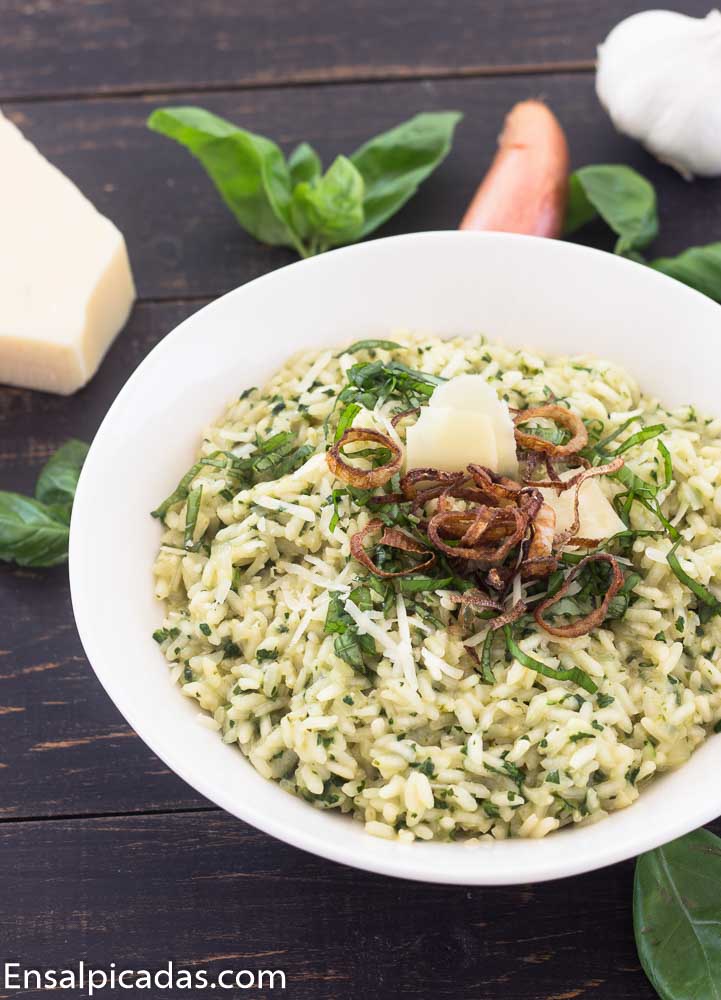 Receta de Risotto Verde