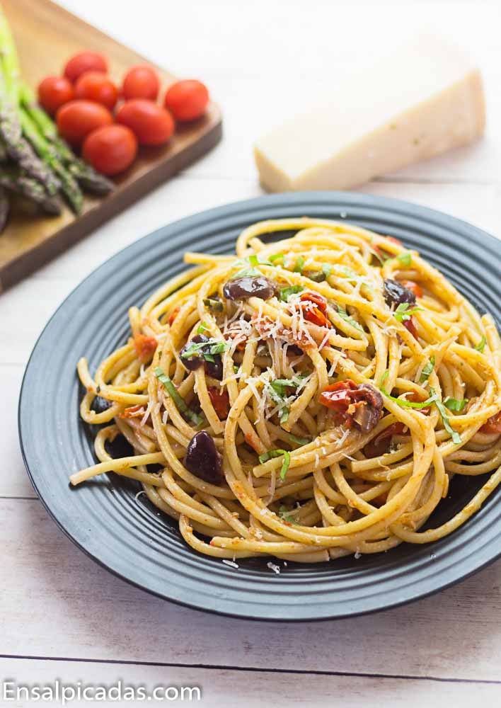 Receta de Pasta Puttanesca