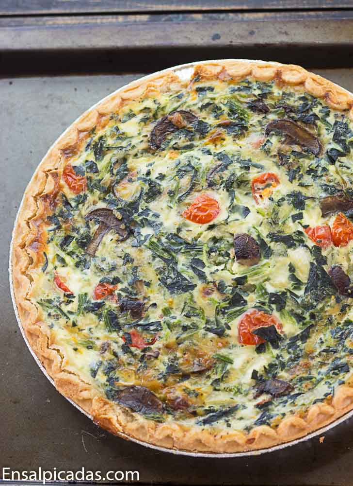 Recetad e Quiche de Vegetales