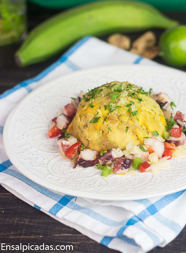 Cómo hacer mofongo relleno