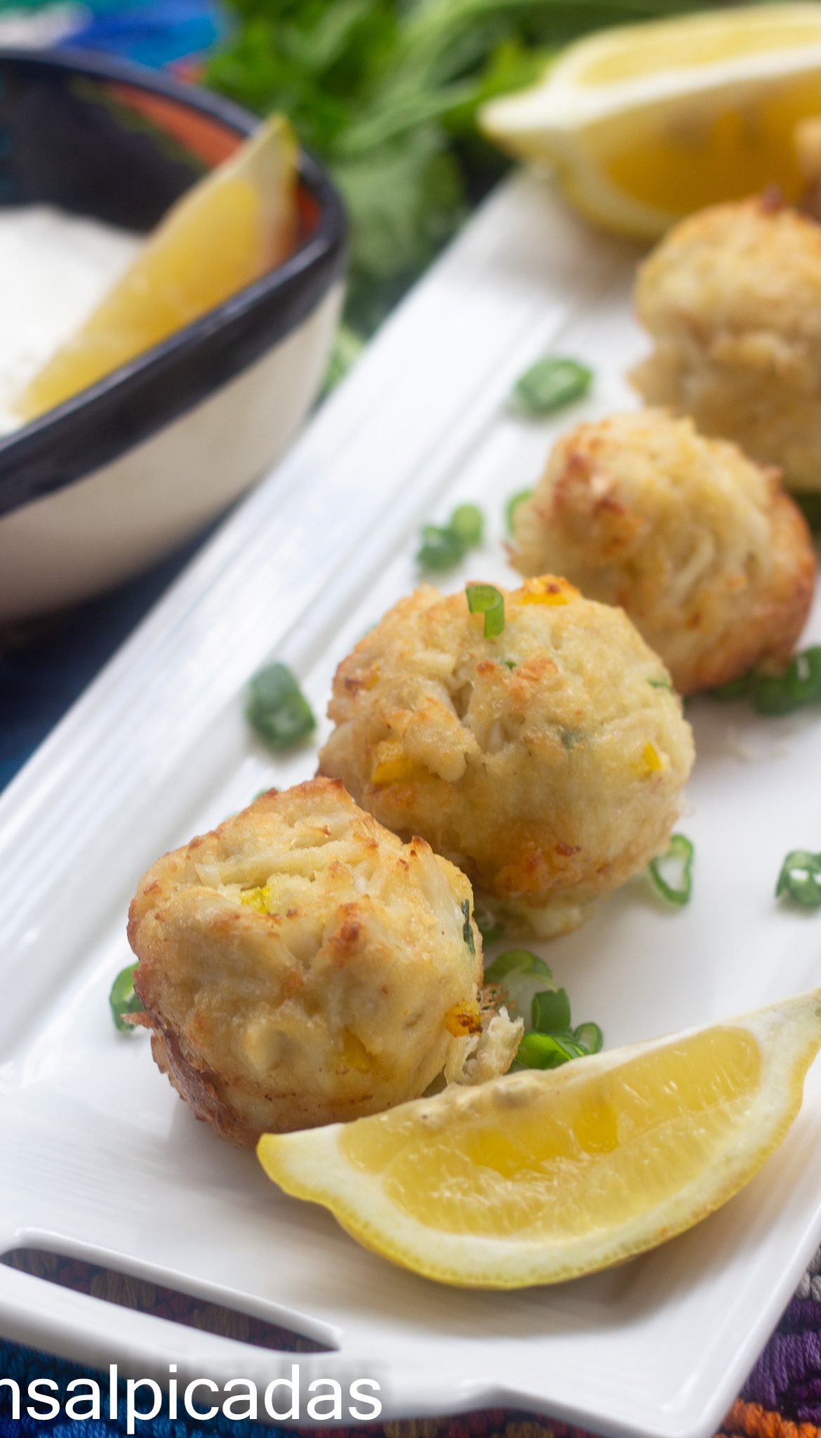 Receta de Crab cakes
